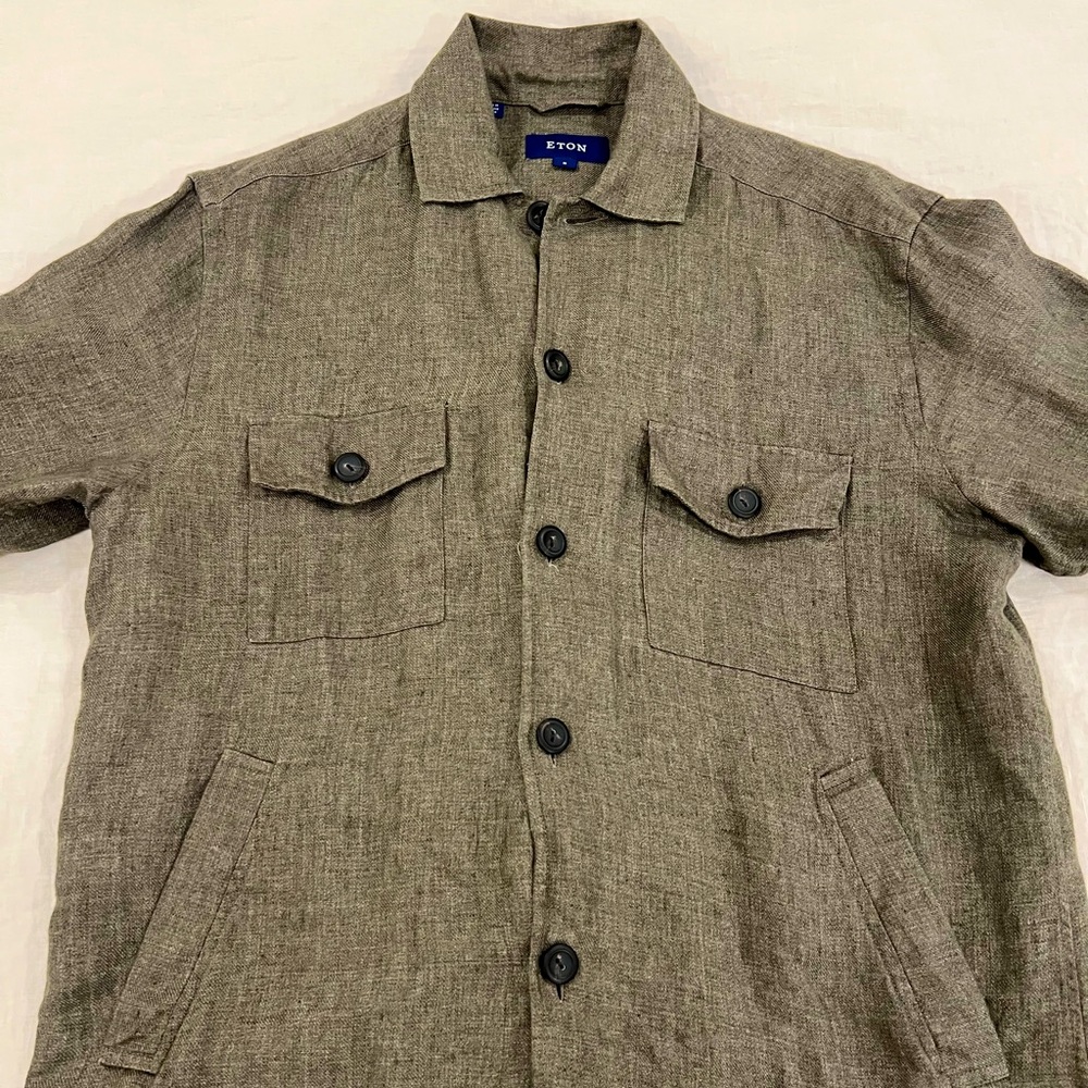 Eton Linen Overshirt
